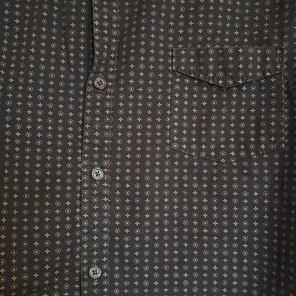 Native Code Men’s Blue Short Sleeve Button Down S… - image 3